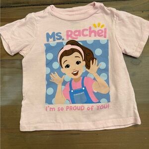 Rachel Pink Graphic Tee